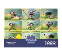 Ants Jigsaw Puzzles for Adults Gifts 1000 Pieces Challenging Games Home Decors Insect Jigsaw Puzzle for Adults And Kids 70x50cm/1000pcs