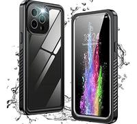 ANTSHARE for iPhone 13 Pro Max Case, IP68 Waterproof Case with Built-in Screen Protector Full-Body Protection Heavy Duty Shock-Proof Cover Waterproof Case for iPhone 13 Pro Max 6.7 inch (Black)