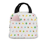 antspuent Animal Crossing Lunch Bag, Insulated Thermal Thick Lunch Tote Bag Baby Bag Handbag Case for Adults,Kids Great for Travel,Outdoors, Work,School