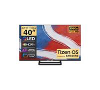Antteq 40 inch Smart TV, FHD QLED TV Central Stand Design Tizen OS Television with AppleTV+ Netflix Freeview Gaming Hub