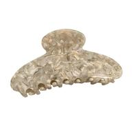 ANTTK Large Acetate Jaw Hair Clip Floral Polka Dot Plaid Pattern Mustard Grey Caramel Brown Claw Clip For Women Thick Hair Effortless Updo French Style Hair Accessory