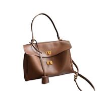 ANTTK PU Leather Large Tote Bag, Suede-Matte Finish Stitching Detail Zipper Closure, Double Strap Crossbody Shoulder Bag, Phone Pocket, for Daily Use, Matte Black