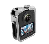 Anttory Rabbit Cage, Aluminum Lens Protecter,osmo 360 Metal Quick Release Cage Free Multifunctional Frame Expansion Adapter for DJI osmo 360 Action Camera (GREY)