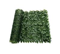 Anttyscar 1 x 3M Artificial Ivy Fence Screen, Fence Screening Trellis with Artificial Leaves Privacy Trellis Roll for Balcony Outdoor Garden Wall Mat Decoration, Green（1PCS）