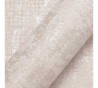 Anttyscar Light Brown Concrete Wallpaper Cement with Metallic Textured Industrial Wallpaper Feature Retro Decorative Luxury Wall Paper Roll Living Room Hallway Bedroom for Adults
