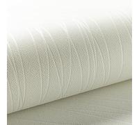Anttyscar Metallic Stripe Wallpaper White Textured Embossed Wallpaper Non-Woven Stripes 3D Embossed Silver Glitter Wallpaper Modern Geometric Patterned for Livingroom Bedroom Kitchen,0.53 * 10M