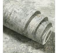 Anttyscar Modern Jade Green Wallpaper for Living Room, Bedroom, Fireplace - Textured Finish & Metallic Detailing, Cove Concrete Wallpaper, Decorative Luxury Wall Paper with Distressed Pattern