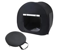 Anttyscar Sensory Tent Black Out Sensory Tent Pop Up Play Tents Calm Down Tents For Boys Girls Kids Autistic Children with Curtain Strap and Bag 110x110x105cm