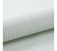 Anttyscar Striped Wallpaper - Modern 3D Embossed Light Green Mix Plain Thick Textured Wallpaper for Bedroom, Living Room, Hallway