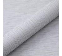 Anttyscar Striped Wallpaper Modern 3D Embossed Wallpapers Light Grey Mix Plain Thick Textured Wallpaper for Bedroom Adults Teenager Living Room Lounge Hallway Hall