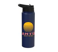 Antu Mapuche God of the Sun Stainless Steel Insulated Water Bottle