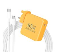 ANTWELON USB C Charger 65W GaN Wall Charger Fast Charging Adapter PPS PD3.0 for MacBook Pro/Air, iPhone 17/16/Pro, iPad, Galaxy s26/s25/s24, Lenovo, Dell, Laptops, Tablets