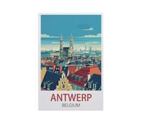 Antwerp Belgium,Puzzle 1000 Piece Jigsaw Puzzles for Adults, Classic Puzzle Difficult Puzzle for Kids Teenagers Educational Game Toys Gift for Home Travel(75x50cm)-I59
