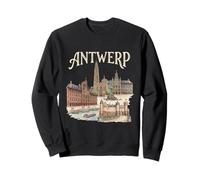 Antwerp Belgium Travel Souvenir City Landmark Gift Sweatshirt
