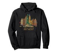 Antwerp Belgium Travel Souvenir Historic City Landmark Gift Pullover Hoodie