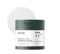 Anua Heartleaf 77 Toner Pads, Korean Skincare, 70 Count | Daily Exfoliating Formula for Smooth Texture with Centella & PHA, Dual-Textured Pore Refining Sheet, Non-Comedogenic