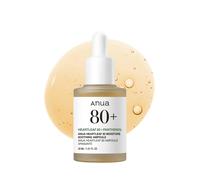 Anua Heartleaf 80 Soothing Ampoule, Hydrating Facial Serum for Glass Skin, Hyaluronic Acid, Panthenol, Lightweight, Non-Greasy Formula, Korean Skincare, 30ml