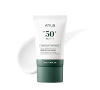 Anua Heartleaf Silky Moisture Sun Cream SPF 50 P 50ml | Korean Sunscreen for Face, Korean Makeup Base, Niacinamide, Fragrance Free, Travel Essentials, No White Cast, Korean Skincare
