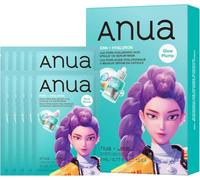 Anua PDRN Hyaluronic Acid Capsule 100 Serum Mask, KPop Demon Hunters, 10EA | Hydrating Face Mask for Glass Skin, Dewy Glow and Firm Looking Skin, Salmon DNA and Collagen, Korean Skin Care