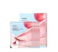 ANUA Peach 70 Niacin Brightening Collagen Mask Overnight Face Mask for Glass Skin Niacinamide Collagen Facial Mask Glow up with Hydration Natural