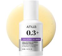 ANUA Retinol Serum for Anti-Aging, Textured skin | 0.11% Retinol, 5% Niacinamide, 20+Soothing Ingredients Gentle for Beginner (30ml /1.01 fl.oz.)
