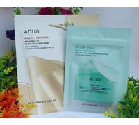 Anua Rice 70 +Ceramide Glow Collagen Mask 38g Glow Pad PDRN +Hyaluron 35ml