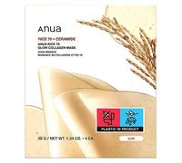 Anua Rice 70 Glow Collagen Mask (4 Sheets) 38g