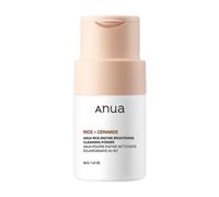 Anua Rice Enzyme Brightening Cleansing Powder, Exfoliating Powder-to-Foam Cleanser, Smooth Texture & Clarity, Hydrating & Gentle Formula, Korean Skincare, 1.41 fl.oz