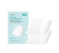 ANUA Salmon DNA PDRN Collagen Melting Patch for Glass skin, Instant Melting Thin Collagen Patch, Firming & Plumping for Fine lines, Glow & Hydrating for Smile Lines, Korean Skincare (2 Pairs x 4EA)