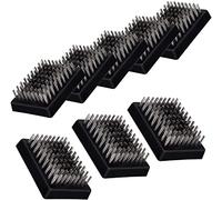 ANUBE Grill Brush Replacement Heads, Wire Bristle Free Grilling Accessories Cleaning Brush Replaceable Heads for Grill Brush and Scraper,Perfect Griller Choice (8pack)