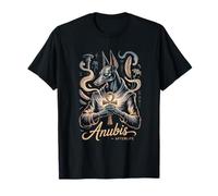 Anubis Ancient Egypt Afterlife God Ankh Symbol Myth Power T-Shirt