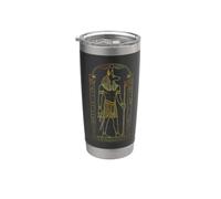 Anu ncient Egypt God Egyptian Myth History Archeology Stainless Steel Insulated Tumbler