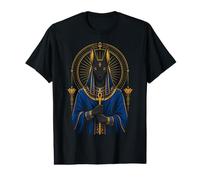 Anu gyptian Deity Sacred Ankh Pharaoh Temple Art Icon Value Graphic T-Shirt