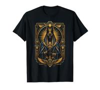 Anu gyptian Deity Sacred Scales Ankh Temple Icon Art Value Graphic T-Shirt