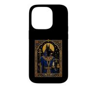 Anu gyptian Deity Scales Ankh Sacred Icon Art Case for iPhone 14 Pro