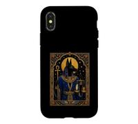 Anu gyptian Deity Scales Ankh Sacred Icon Art Case for iPhone X/XS