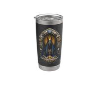 Anu gyptian Deity Seashell Shrine Sacred Art Stainless Steel Insulated Tumbler