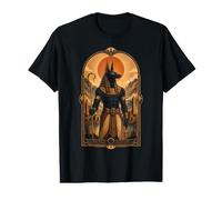 Anu gyptian God Ancient Temple Desert Sacred Art Icon Value Graphic T-Shirt