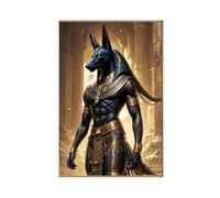 Anu gyptian God Canvas Poster Wall Art Decor Print Picture Paintings for Living Room Bedroom Decoration 12x18inch(30x45cm)
