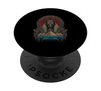 Anubis Egyptian God | Egypt Mythology ancient PopSockets Adhesive PopGrip