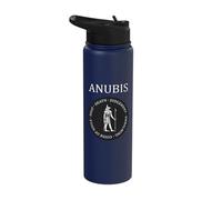 Anu gyptian God of the Dead and Duat Symbol Stainless Steel Insulated Water Bottle