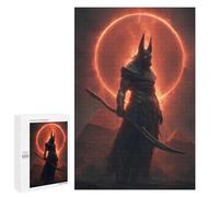 Anu gyptian God of The Underworld Puzzle 1000 Teile Schwer Puzzle Spielzeug Lernspiel Impossible Herausforderungsspielzeug Für Erwachsene Kinder 1000 PCS