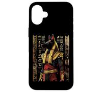 Anubis Egyptian Hieroglyphics Egyptian God Case for iPhone 16 Plus