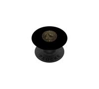 Anu gyptian Jackal Deity Ancient Temple Medallion Art PopSockets Adhesive PopGrip