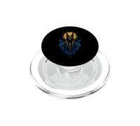 Anu gyptian Jackal Deity Hieroglyphic Portrait PopSockets PopGrip for MagSafe