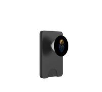 Anu gyptian Jackal Deity Hieroglyphic Portrait PopSockets PopWallet for MagSafe