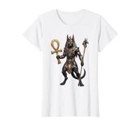 Anu od Egyptian Diety Egyptian Mythology Ancient Egypt Value Graphic T-Shirt, Women, White, M