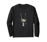 Anubis Head Ancient Egyptian God Art Long Sleeve T-Shirt