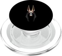 Anubis Head Ancient Egyptian God Art PopSockets PopGrip for MagSafe