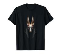 Anubis Head Ancient Egyptian God Art T-Shirt